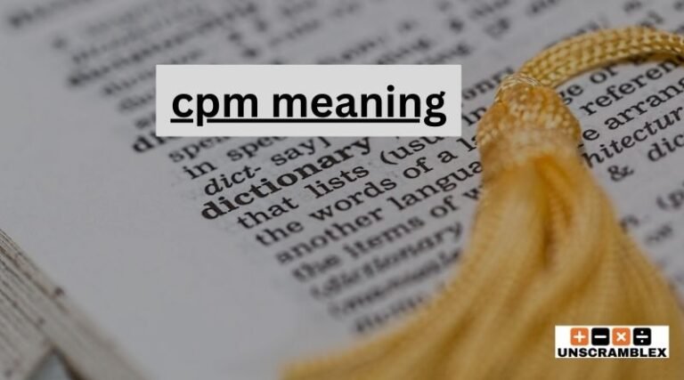 CPM Meaning