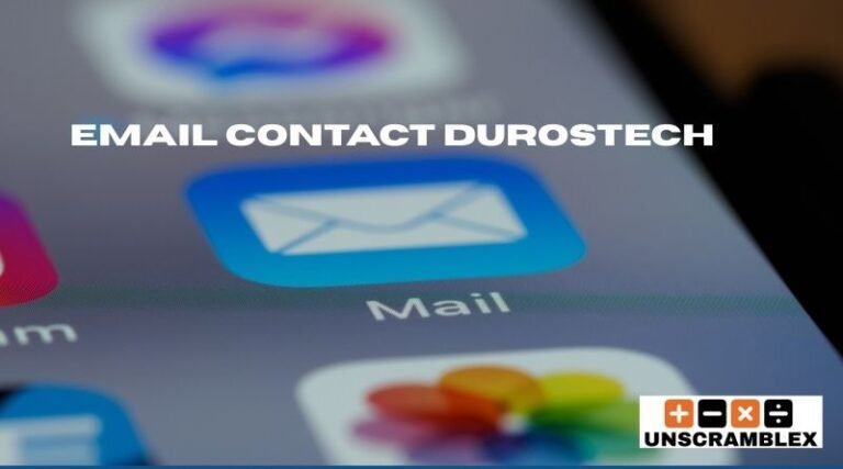 email contact durostech