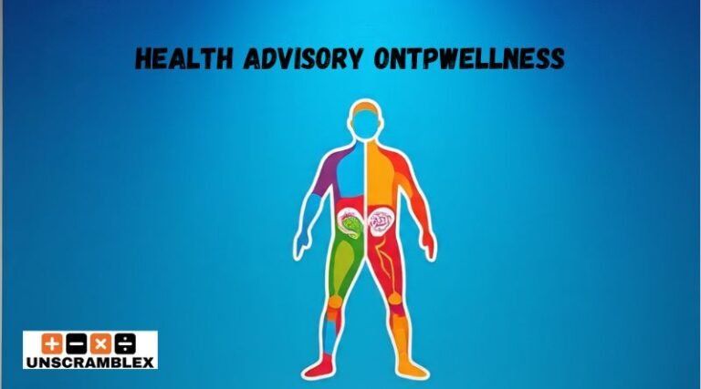 health advisory ontpwellness